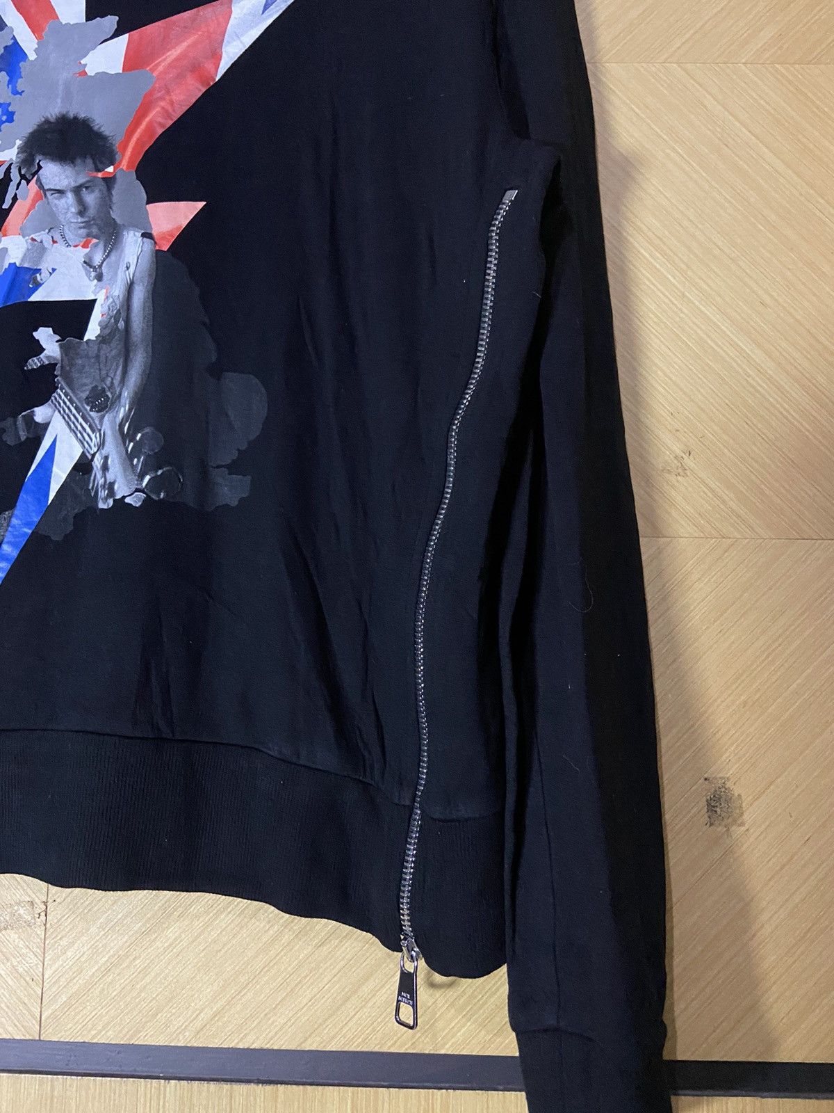 Neil Barrett Rare💥 neil barrett sid vicious double zipper sweatshirt Size US L / EU 52-54 / 3 - 4 Thumbnail