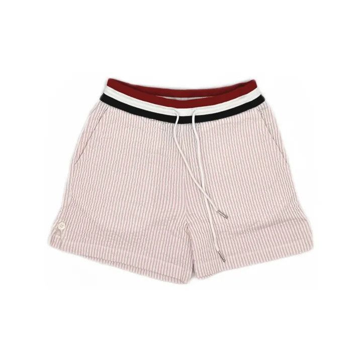 Thom Browne Thom Browne Three-Color Striped Casual Shorts -2507 Size 39" - 8 Thumbnail