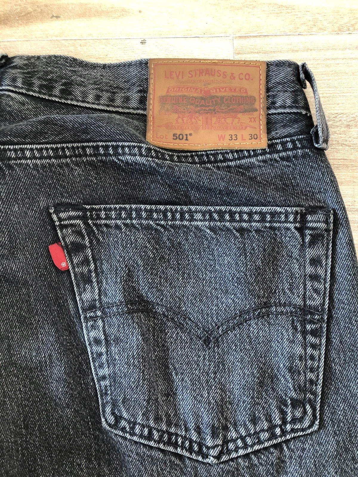 Levi's Levi’s Men Jeans Black W33 x L30 Size US 33 - 4 Thumbnail