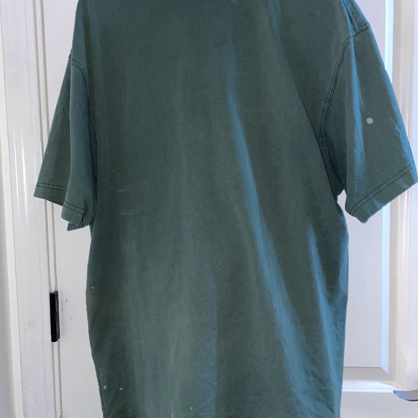 Carhartt VINTAGE Carhartt Shirt Mens L Green Distressed T-Shirt Size US L / EU 52-54 / 3 - 6 Thumbnail