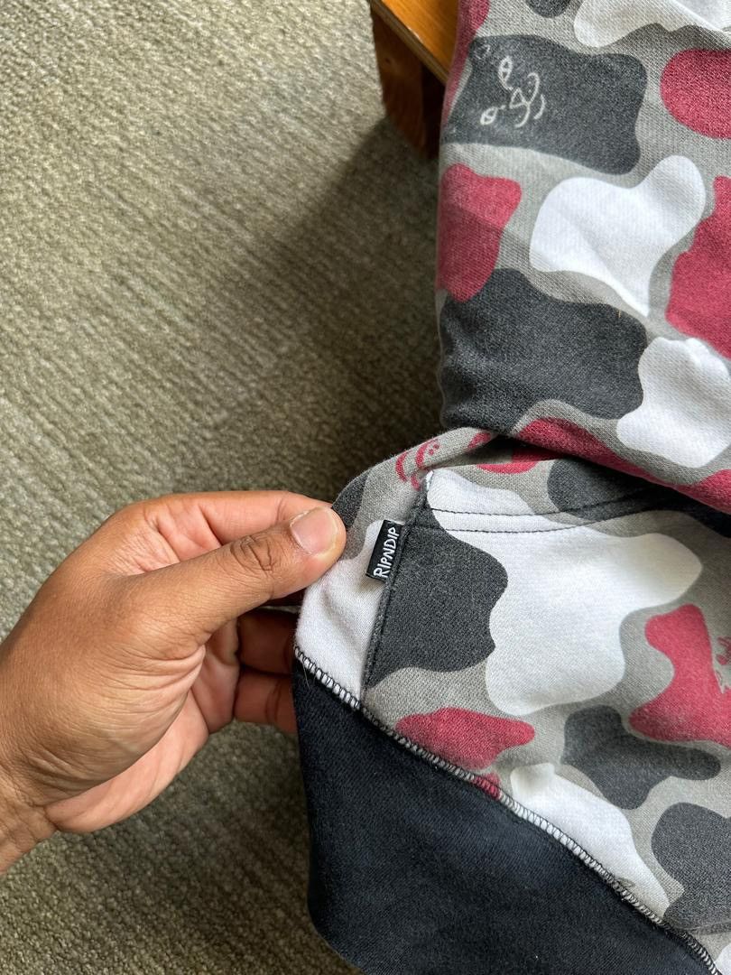 RIPNDIP RIPNDIP CAMO FULLPRINT HOODIE Size US L / EU 52-54 / 3 - 6 Thumbnail