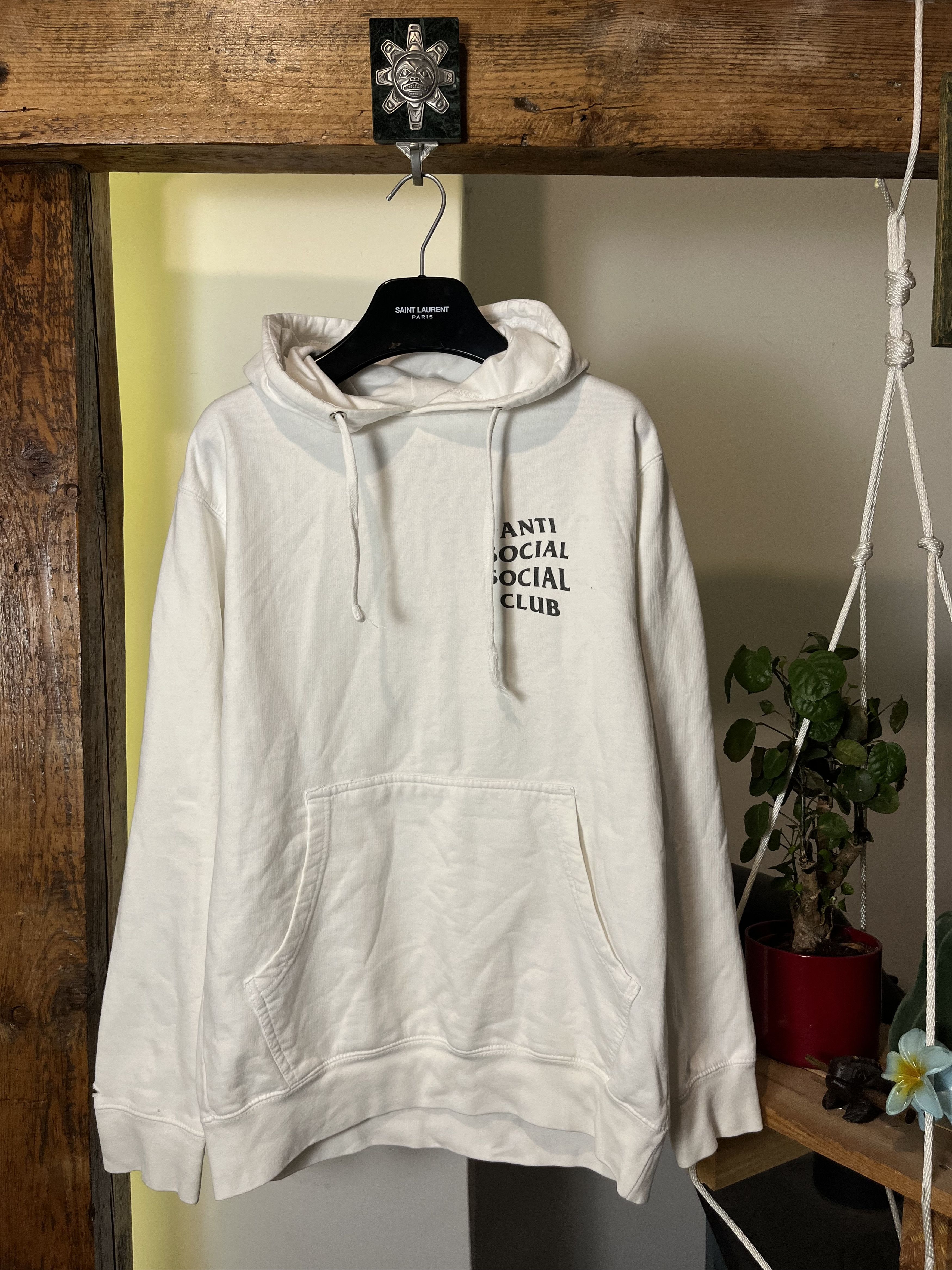 Anti Social Social Club × Independent Trading Co. Anti Social Social Club ASSC Classic Logo White Hoodie Size US S / EU 44-46 / 1 - 2 Thumbnail