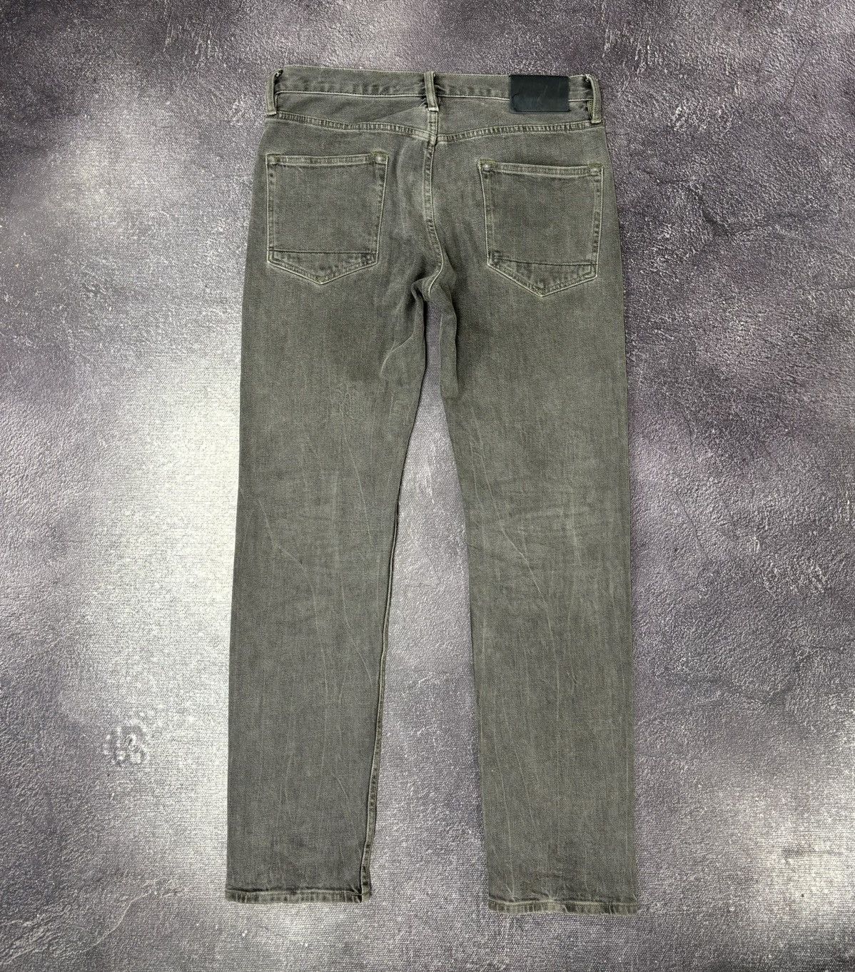 Allsaints Allsaints Reed Gray Luxury Straight Denim Jeans Size US 32 / EU 48 - 1 Thumbnail