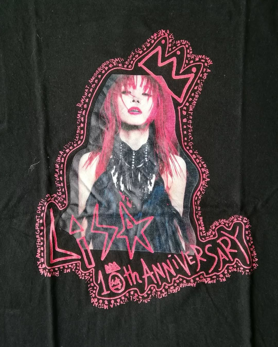 Band Tees × If Six Was Nine × Japanese Brand LiSA Ladybug Tour 10th Anniversary Singer Band Tees Size US M / EU 48-50 / 2 - 2 Thumbnail