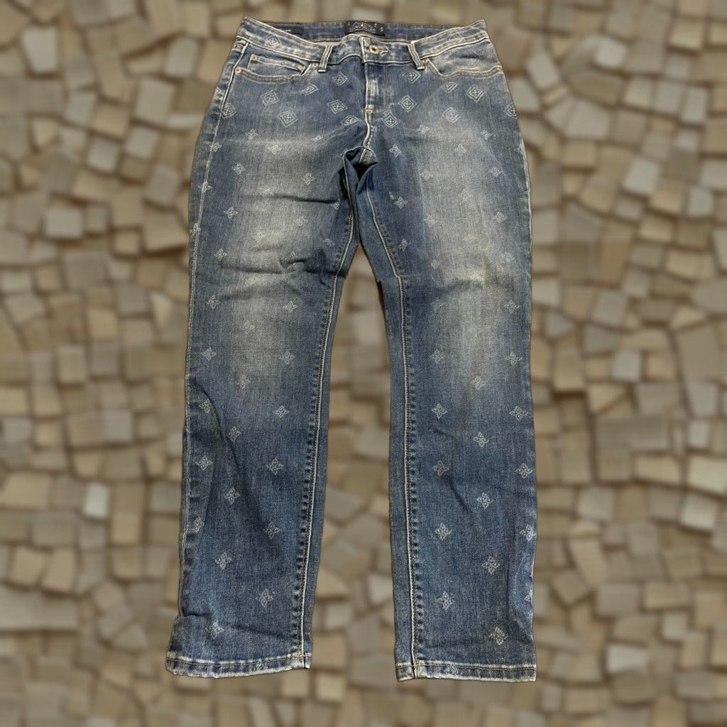 Lucky Brand Lucky Brand Jeans Women 8/29 Blue Denim Lolita Capri Skinny Pockets Vintage? No Size 30" / US 8 / IT 44 - 1 Thumbnail
