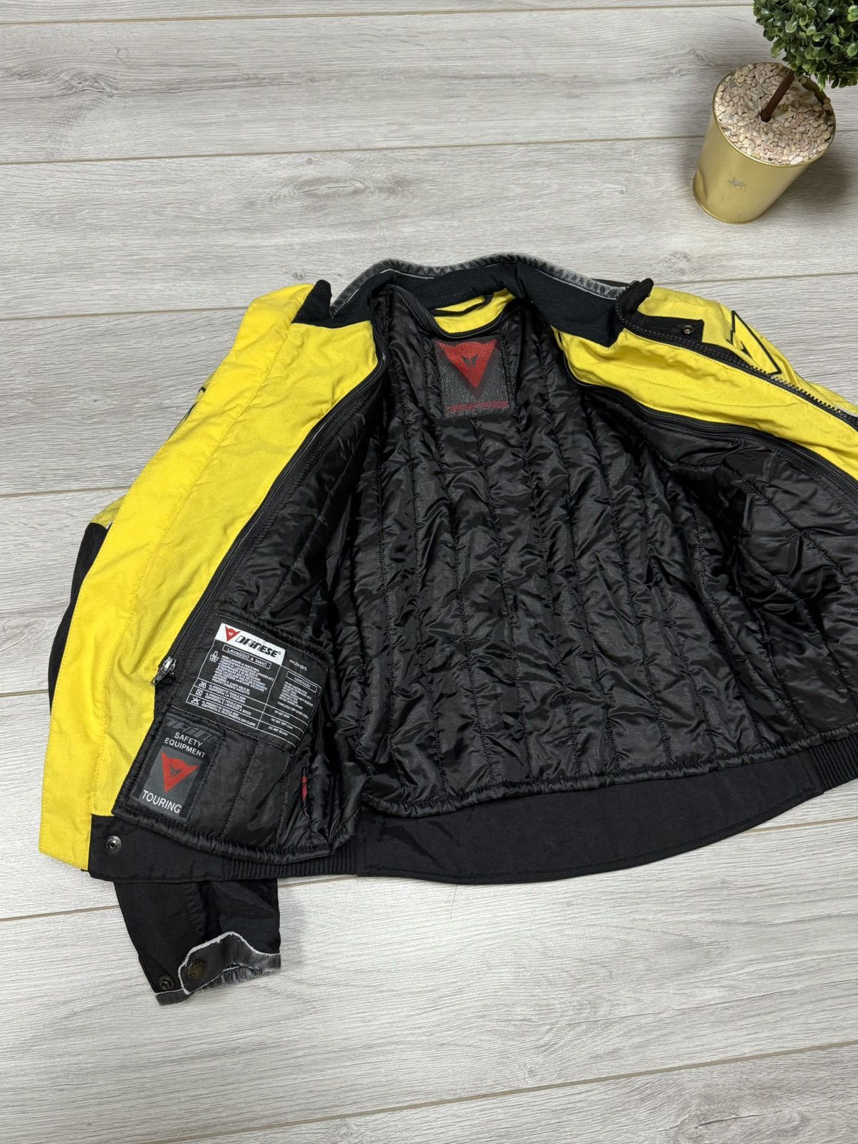 Dainese Dainese leather inserts insulated vintage protection jacket Size US M / EU 48-50 / 2 - 10 Thumbnail