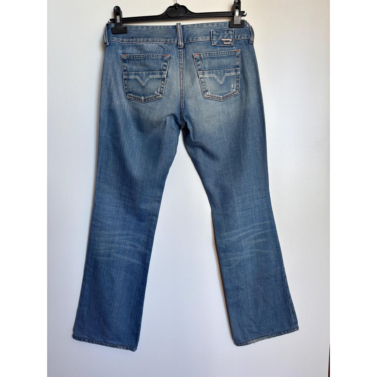 Diesel Diesel Industry Jeans W27 Italy Y2K Medium Wash Zip Straight Size US 27 - 6 Thumbnail