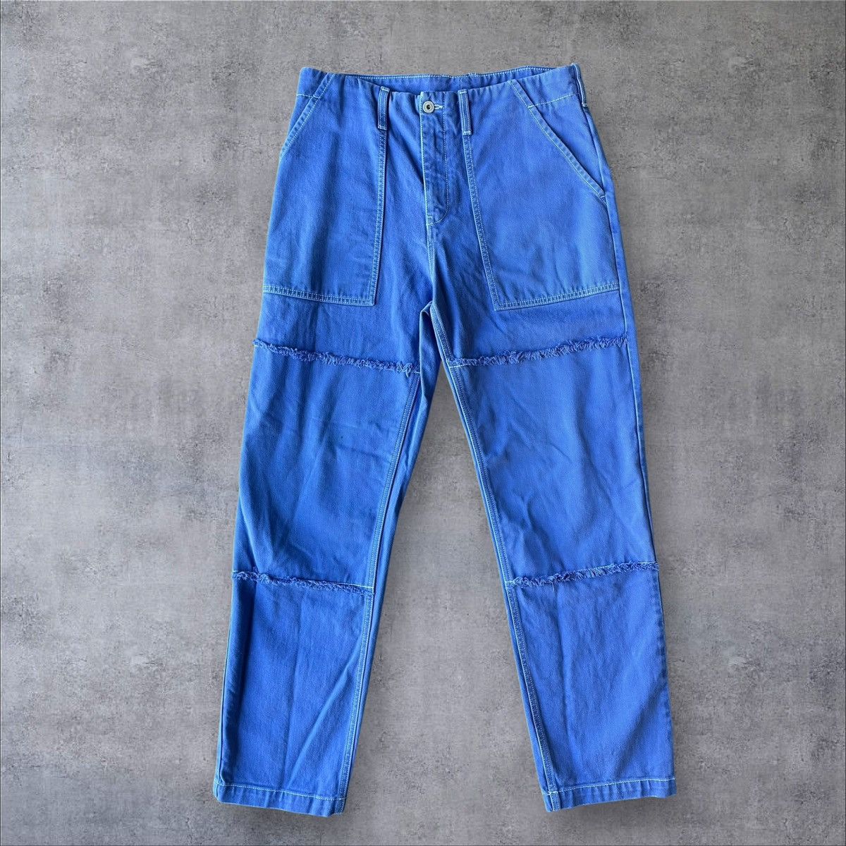 Marcelo Burlon USED MARCELO BURLON TEMPERA CROSS STRAIGHT PANT SIZE 50 Size US 32 / EU 48 - 1 Thumbnail