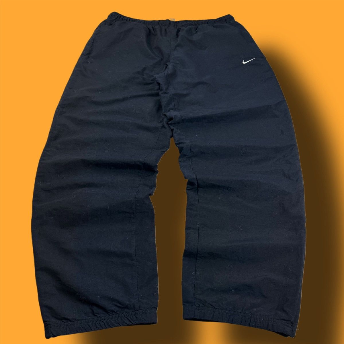 Nike × Vintage NIKE VINTAGE BASIC LOGO OVERSIZE BAGGY PANTS Size US 32 / EU 48 - 1 Thumbnail
