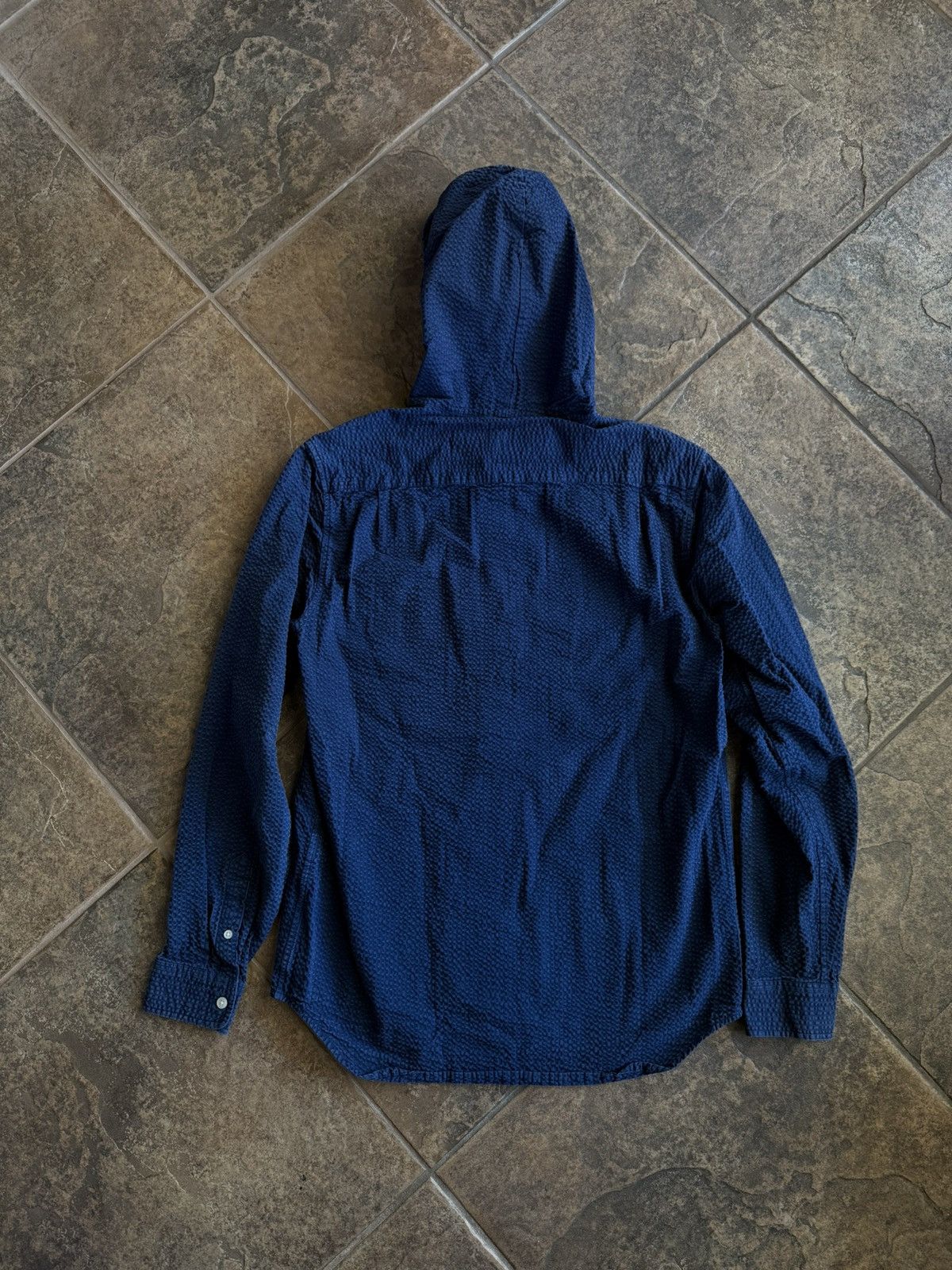 Supreme Supreme SS15 Seersucker Hooded Button Up Size US M / EU 48-50 / 2 - 4 Thumbnail