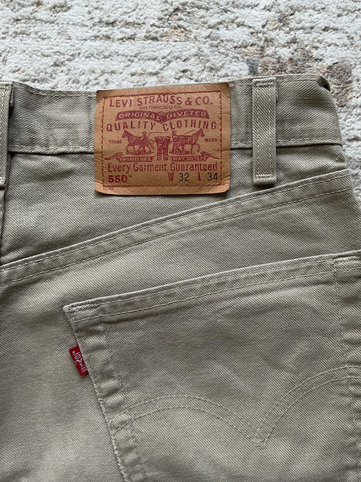 Levi's Levi’s 550 Relaxed Fit Made in USA Deadstock Vintage 2001 Size US 32 / EU 48 - 16 Thumbnail