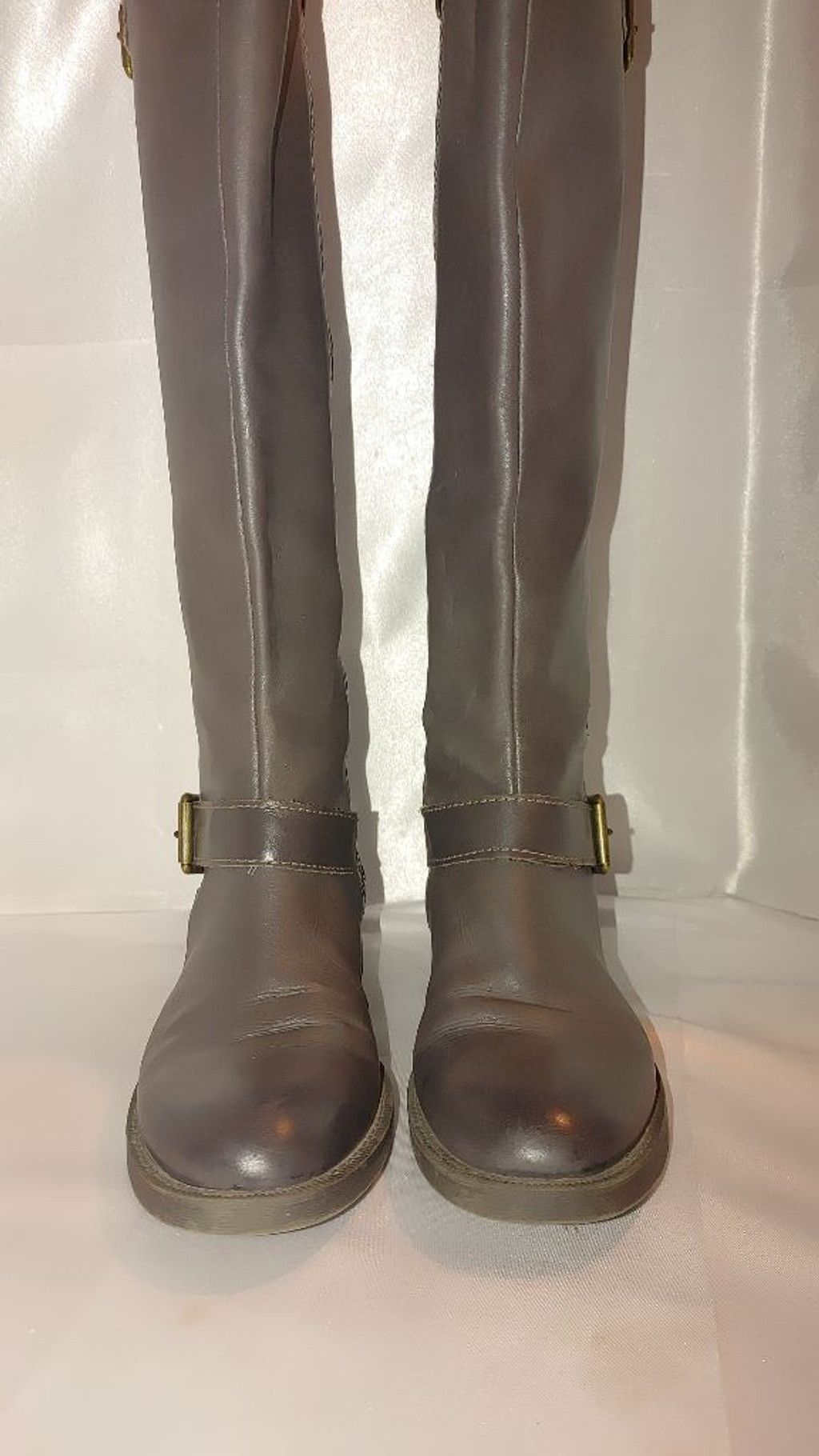 Enzo Bonafe Enzo Angiolini Saylem Leather Riding Boots Size 7 M Size US 7 / IT 37 - 4 Thumbnail