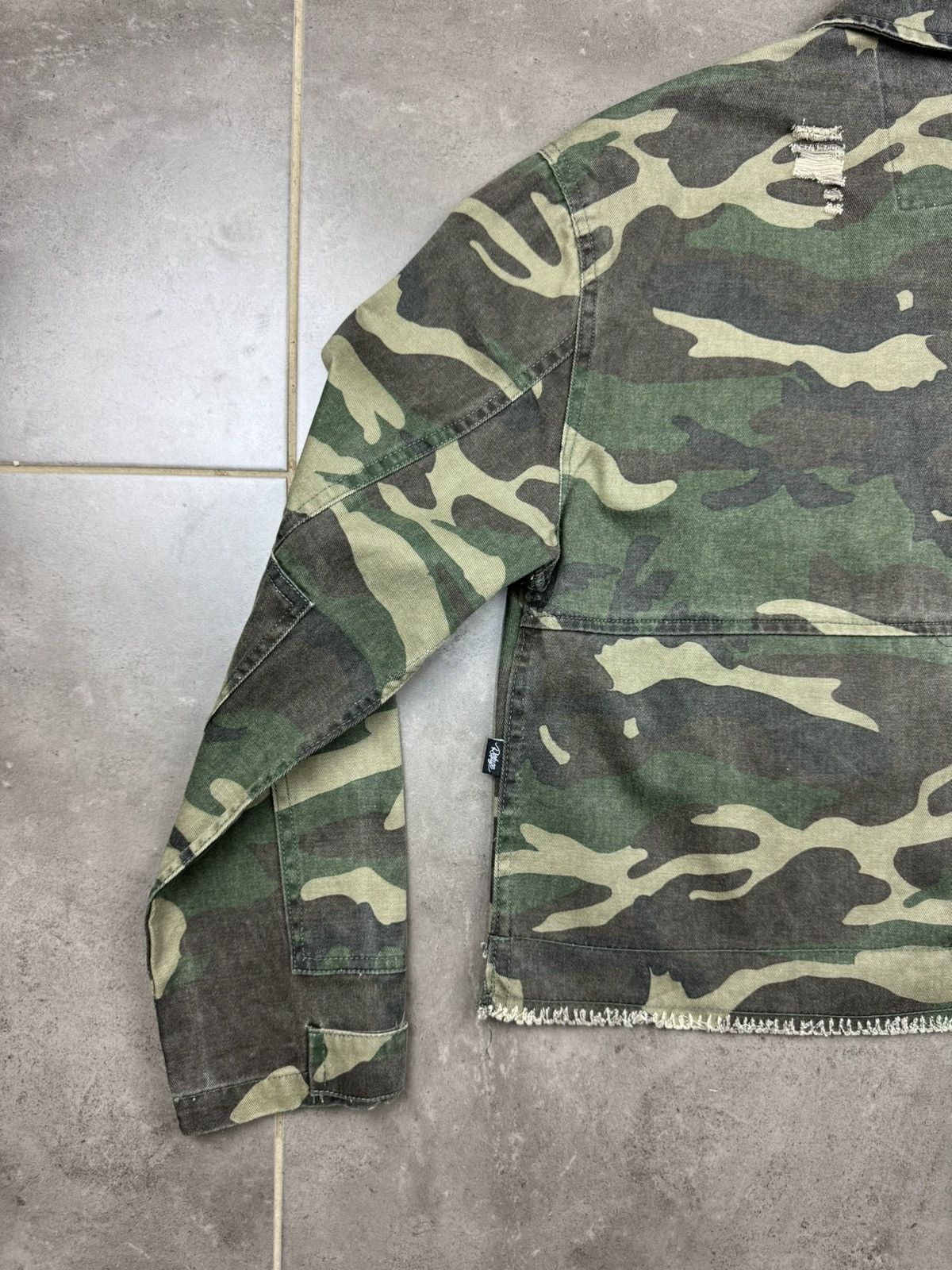 Vintage Refuge. XS size women’s military jumper (jacket) Size XS / US 0-2 / IT 36-38 - 15 Thumbnail