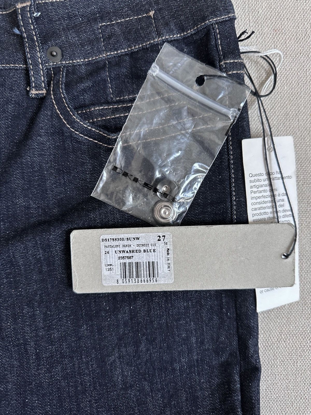 Rick Owens Rick Owens DRKSHDW Detroit Denim Size 27" / US 4 / IT 40 - 5 Thumbnail