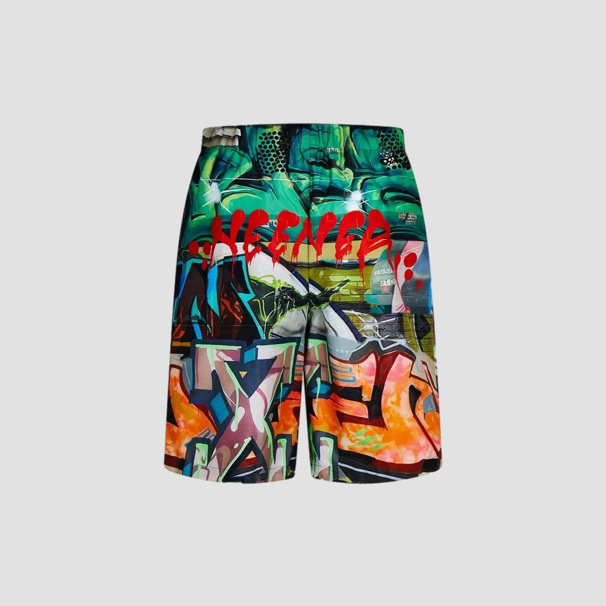 Off-White Off-White Graffiti Bermuda Shorts Size US 30 / EU 46 - 5 Thumbnail