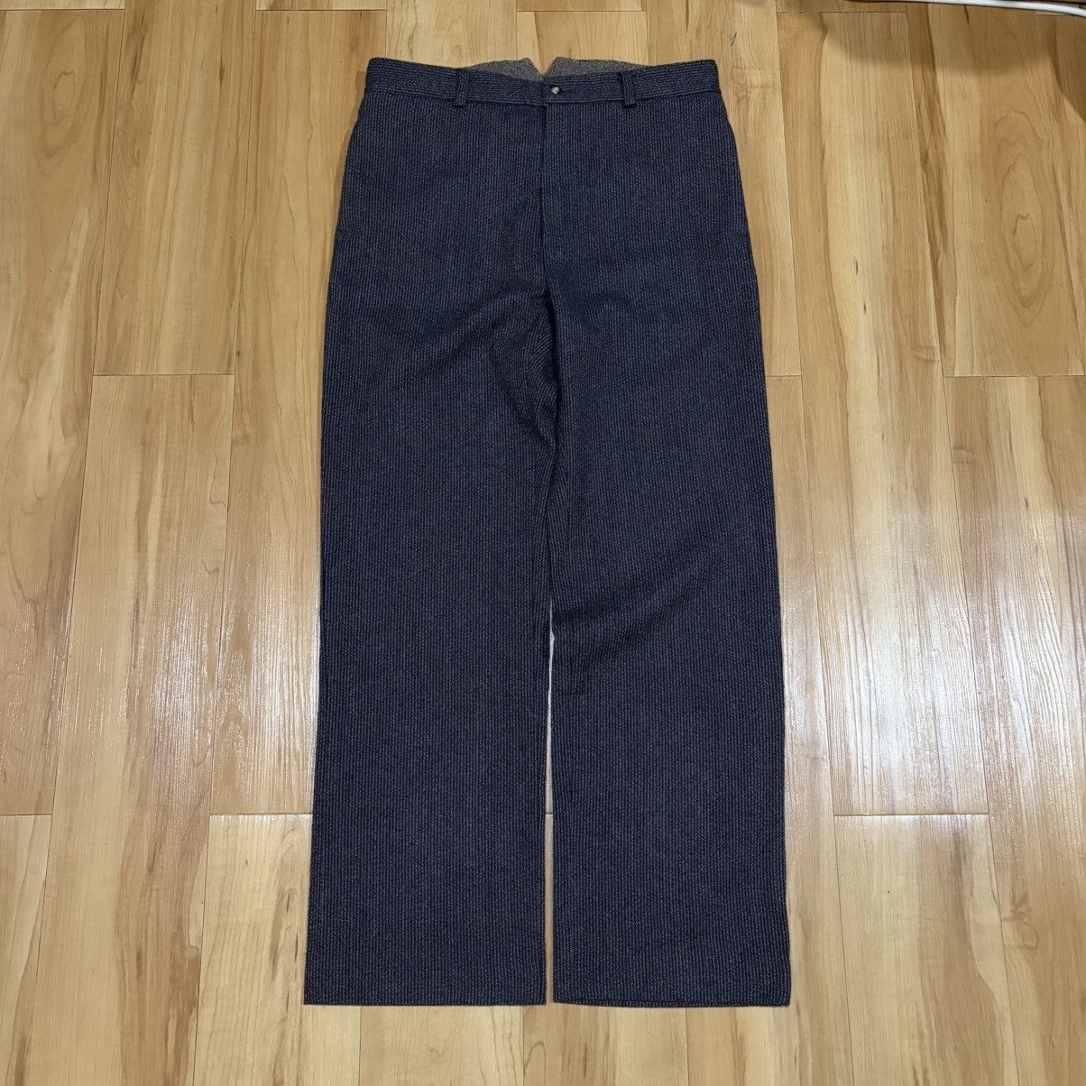 Frank Leder Frank leder striped wool trousers pant Size US 32 / EU 48 - 1 Thumbnail