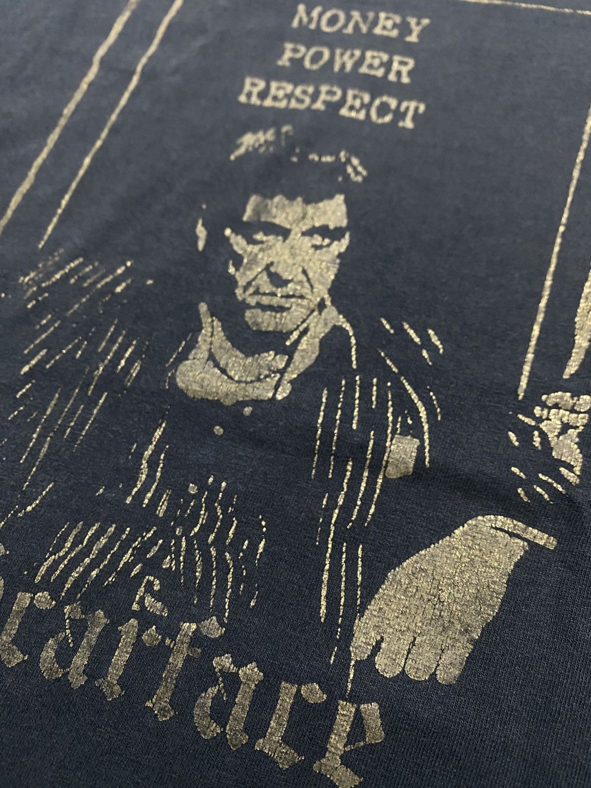 Vintage Rare Vintage Scarface Original Merch 00s Tee Alpacino Size US L / EU 52-54 / 3 - 3 Thumbnail