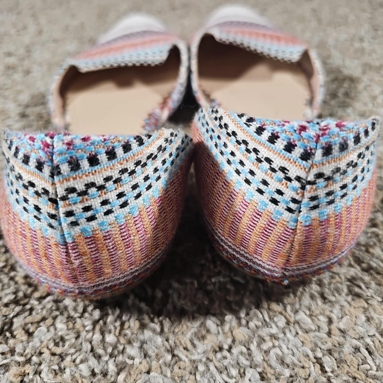 Restricted Restricted Womens Ballet Flats 7.5 Boho Casual Travel Shoes Size US 7.5 / IT 37.5 - 5 Thumbnail