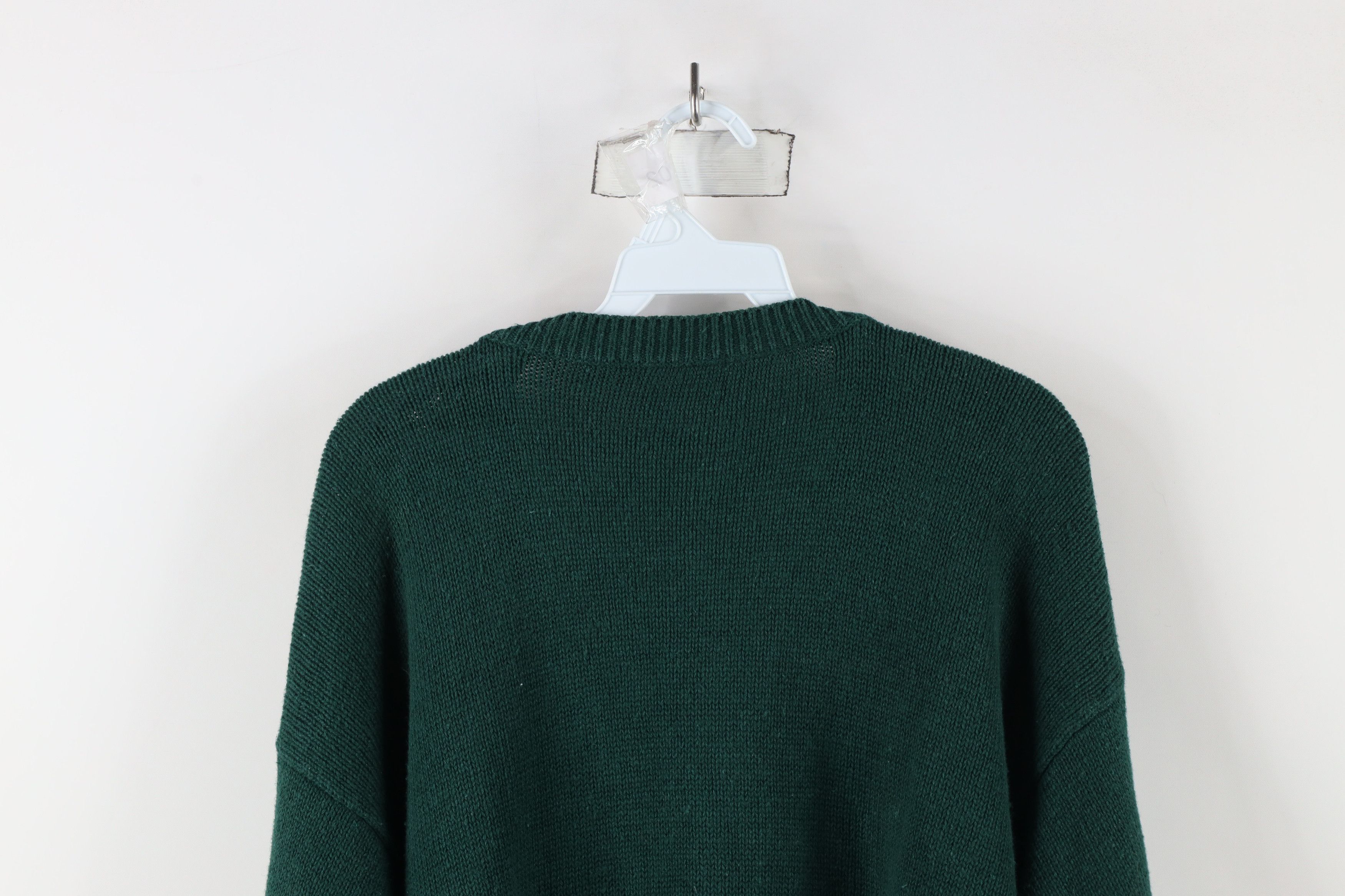 Vintage Vintage 90s Streetwear Knit Christmas Bear Cardigan Sweater Size L / US 10 / IT 46 - 14 Thumbnail