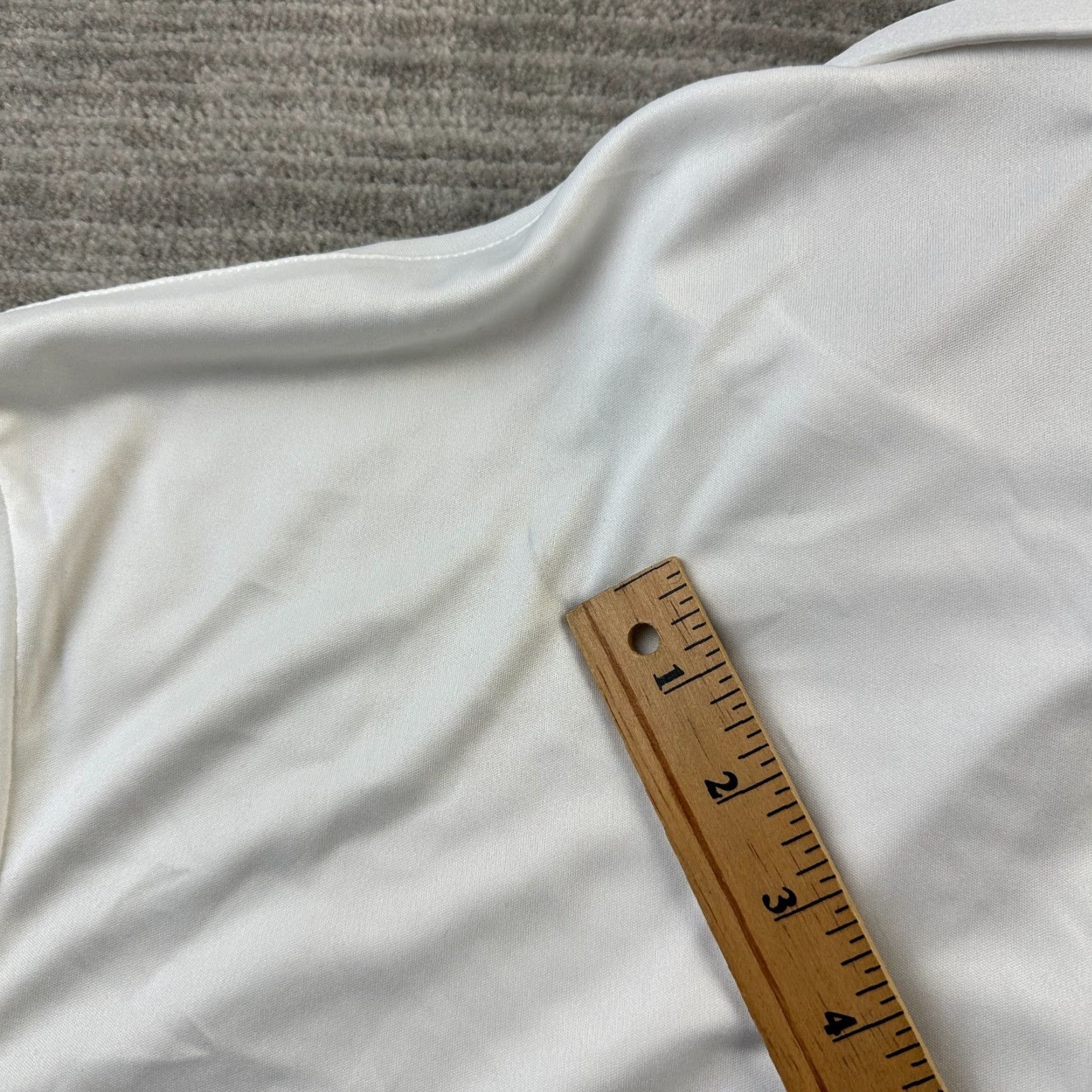 CO Collars & Co Polo Shirt XL White Golf Casual Formal Business Mens Size 46R - 4 Thumbnail