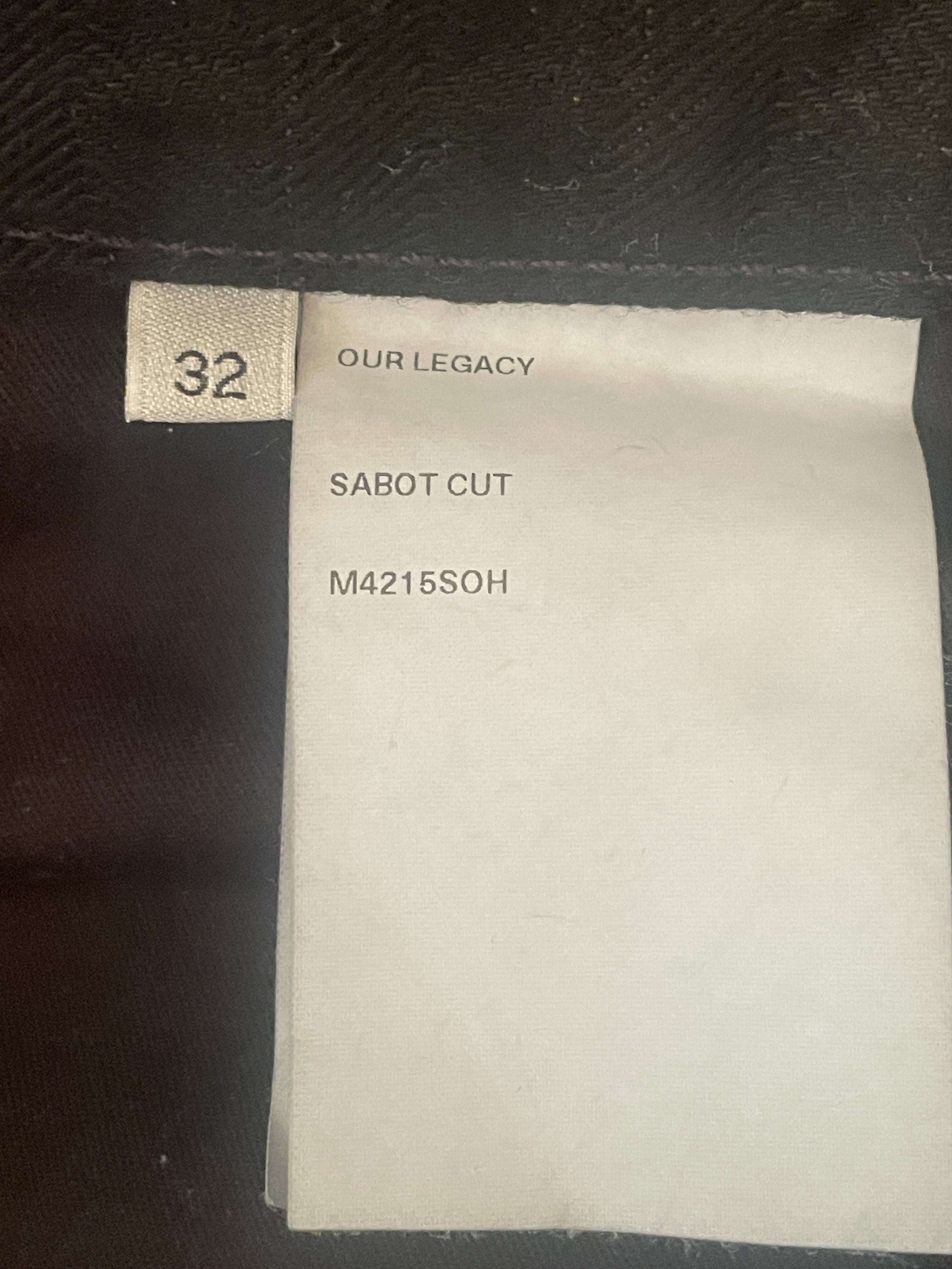 Our Legacy Our Legacy Sabot Cut Pants Size US 32 / EU 48 - 9 Thumbnail