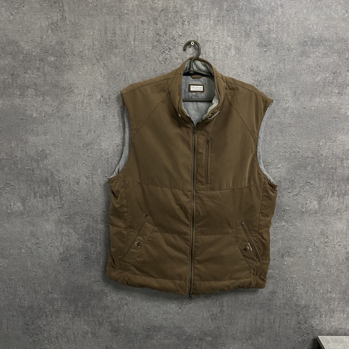 Brunello Cucinelli Brunello Cucinelli Wool Vest Size US XL / EU 56 / 4 - 1 Thumbnail