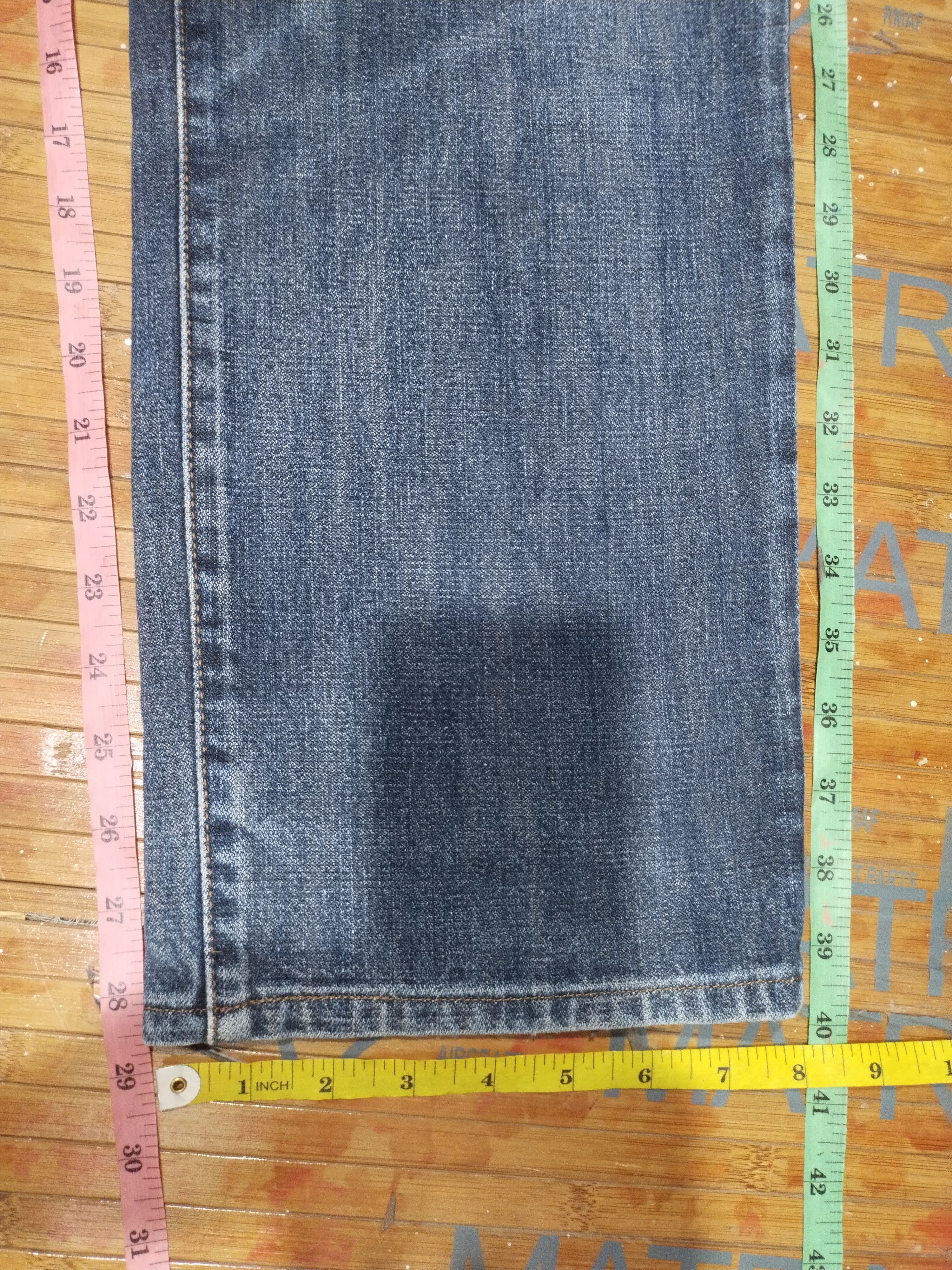 Vintage × Wrangler Wrangler Vintage/ Distressed Denim Sz 34" Size US 34 / EU 50 - 5 Thumbnail