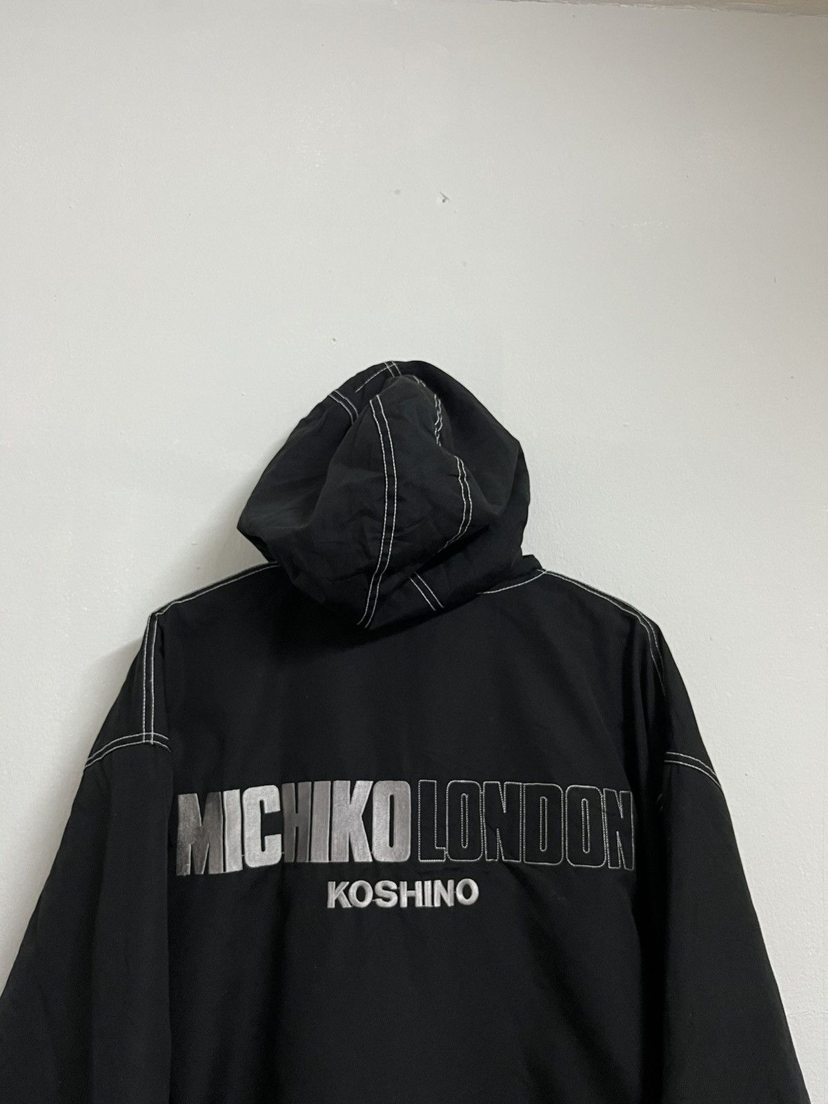 Michiko Koshino London 💥💥CRAZY BIG LOGO Michiko London Long HEAVY Jackets Size US L / EU 52-54 / 3 - 3 Thumbnail