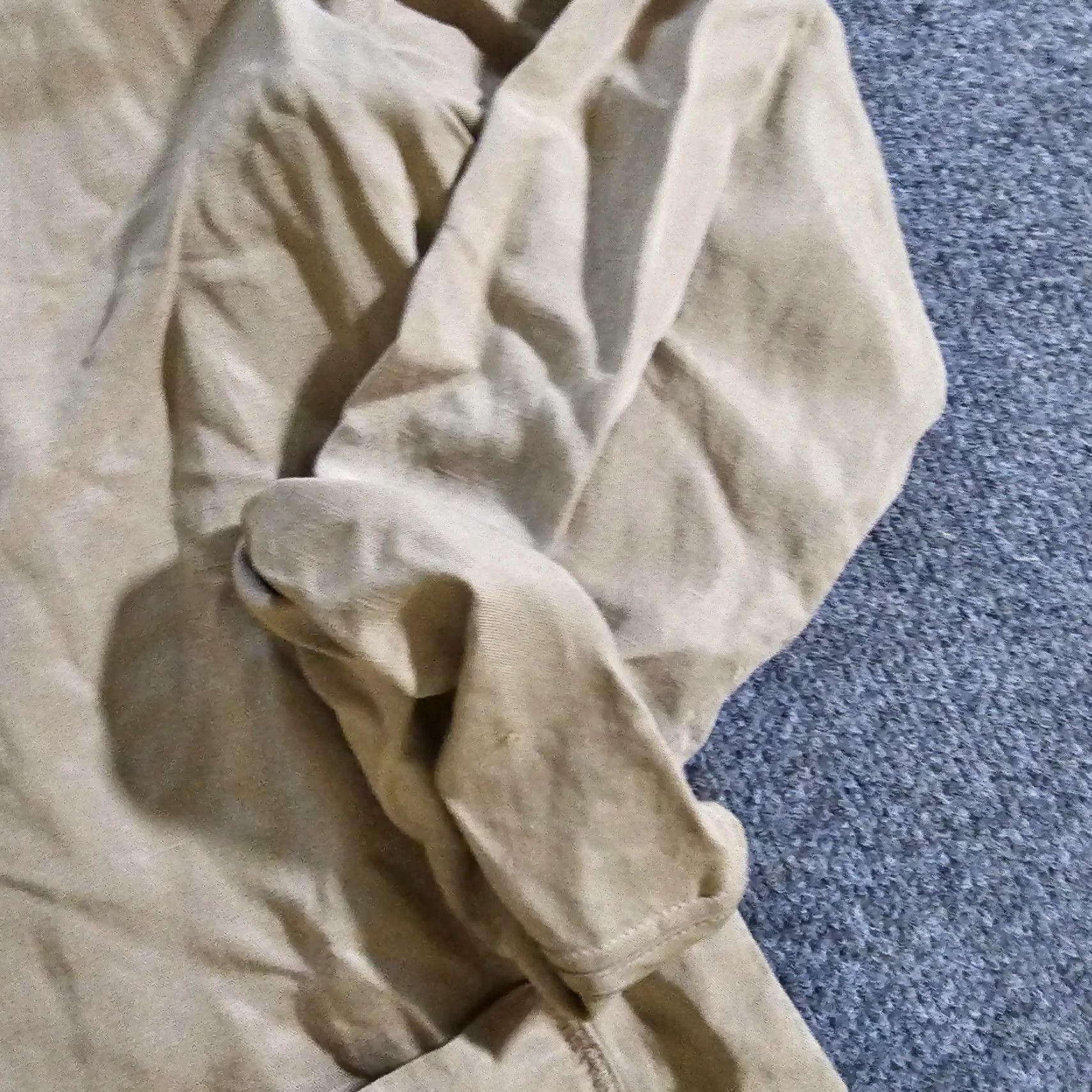 J. Jill J. Jill Blazer Shirt Women Large Beige Khaki Linen Tie Long Sleeve Casual Career Size L / US 10 / IT 46 - 6 Thumbnail