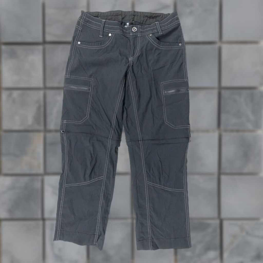 Vintage Kuhl Womens Pants 4 Gray Kliffside Convertible Outdoors Size 27" / US 4 / IT 40 - 1 Thumbnail