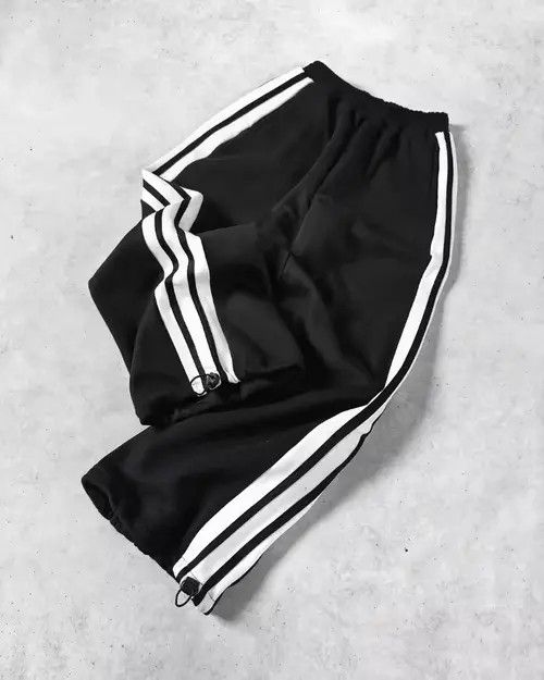 VIBE Stripes Fashion High Waist Wide-leg Pants Size US 33 - 2 Thumbnail