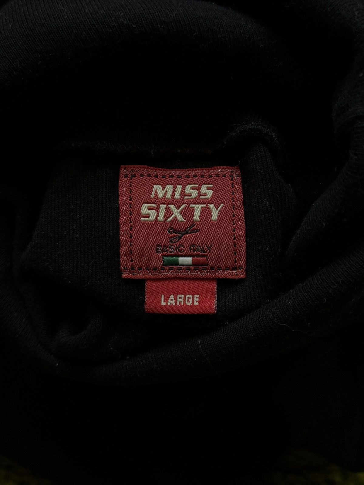 Miss Sixty Miss Sixty 2000s vintage Y2K centre logo turtleneck tank top Size L / US 10 / IT 46 - 4 Thumbnail