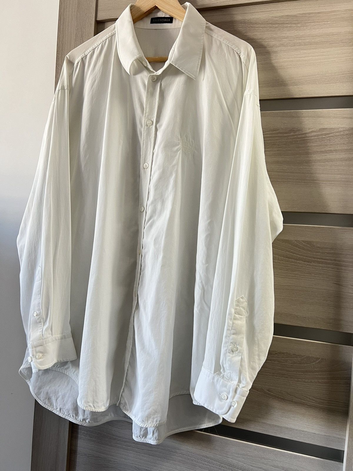 Balenciaga Balenciaga Shirt White Size US L / EU 52-54 / 3 - 2 Thumbnail
