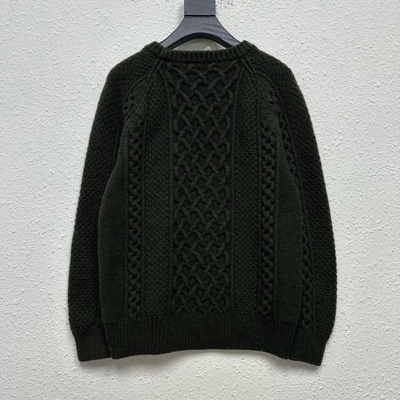 Alexander McQueen Alexander Mcqueen Skull coarse knitted wool sweater Size US S / EU 44-46 / 1 - 1 Thumbnail