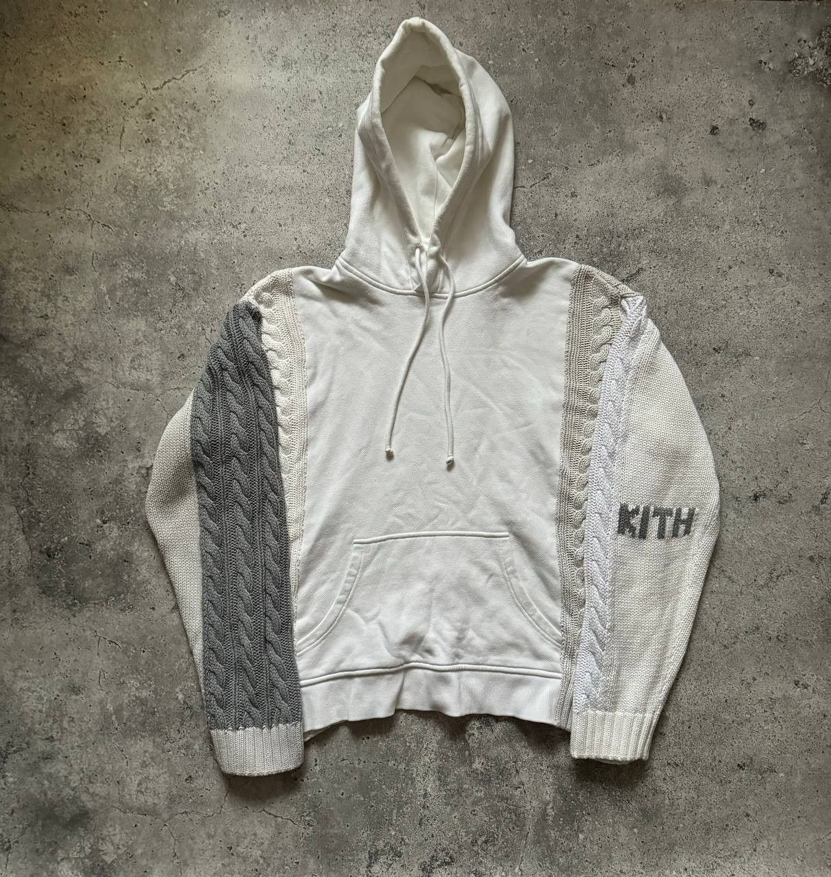 Kith ** KITH Adam Combo Knit Hoodie ** Size US M / EU 48-50 / 2 - 1 Thumbnail