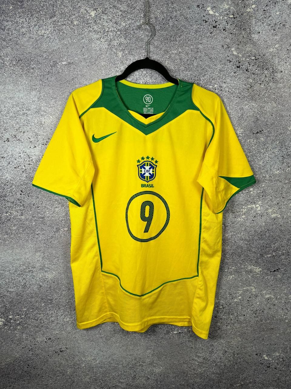 Vintage RONALDO Brazil 2004/06 Nike Fan Soccer Jersey XL Size Size US XL / EU 56 / 4 - 1 Thumbnail
