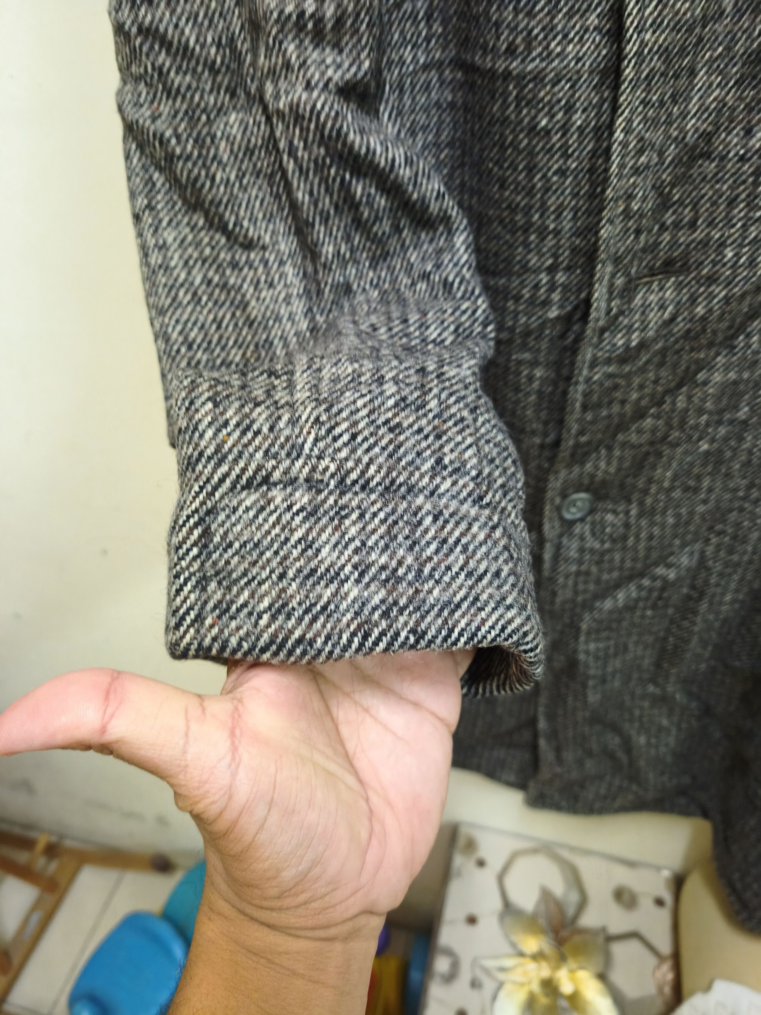 Harris Tweed Vintage Rare Harris Tweed Mayfield for Fred P. Stevens Co. Size US L / EU 52-54 / 3 - 9 Thumbnail