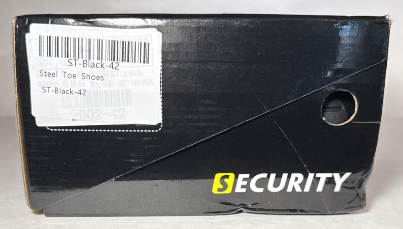 Other GUYISA Security Safety Work Shoes Steel Toed, Black Size ONE SIZE - 8 Thumbnail