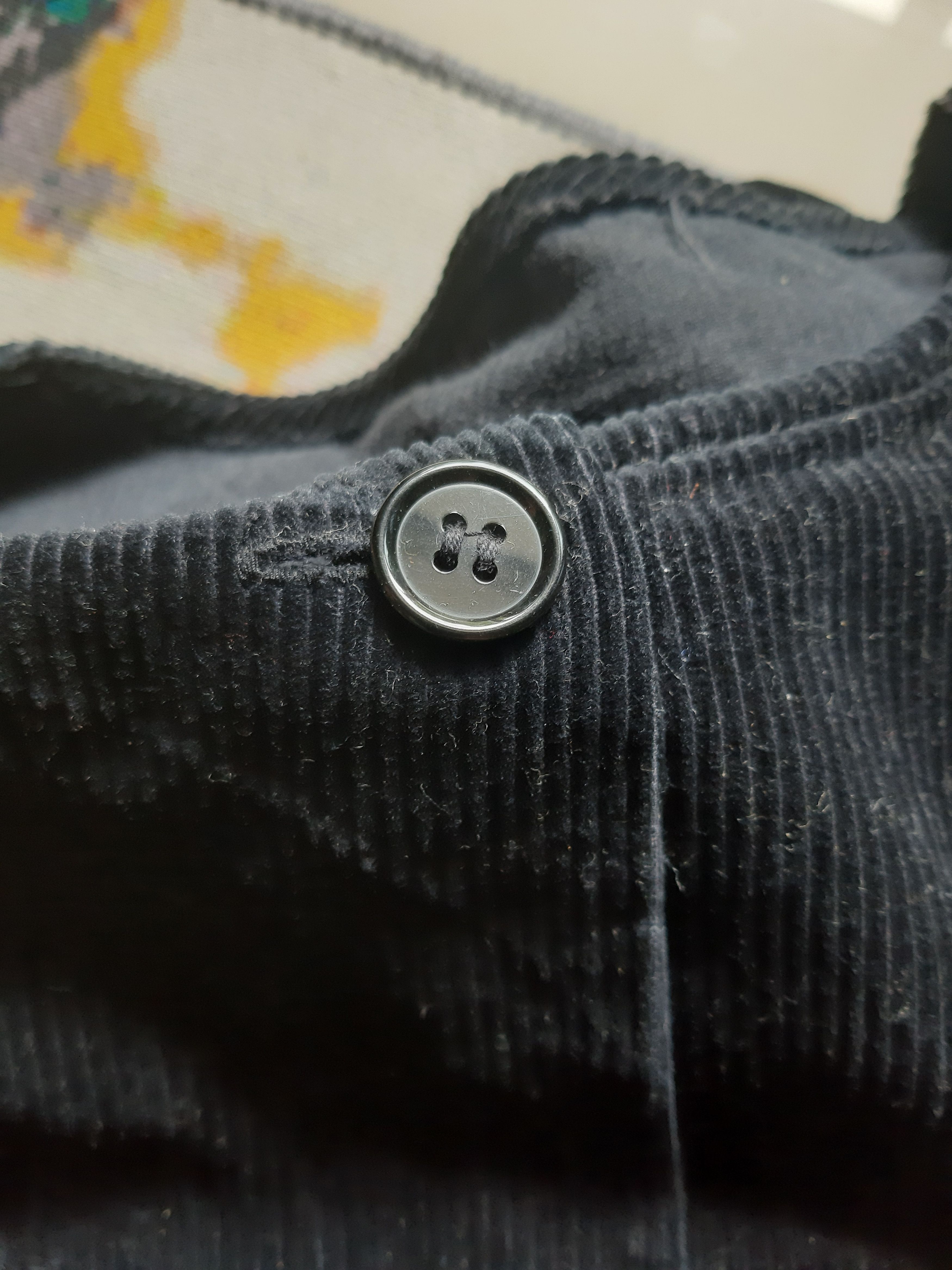 Givenchy True Vintage Givenchy Tablet Corduroy Apron Button Ups Size US XL / EU 56 / 4 - 10 Thumbnail