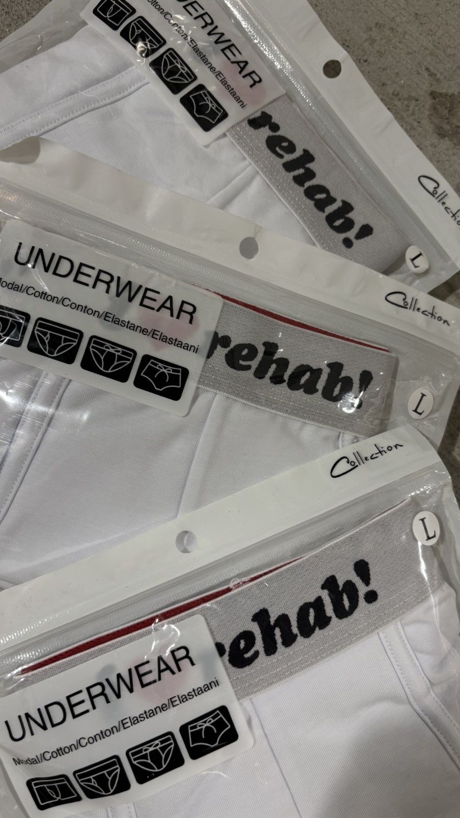 Other Rehab By Stunmic “I Love Rehab” Boxers Size 34 - 3 Thumbnail