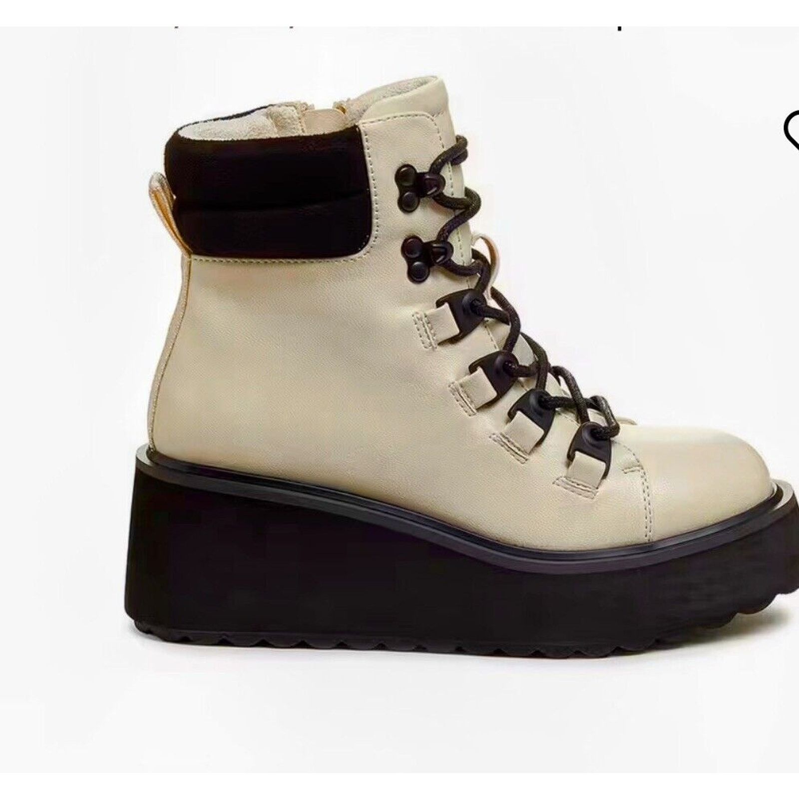 Other WOMEN'S ROCKET DOG HANDLE WEDGE COMBAT BOOTS Size 6.5 Size US 6.5 / IT 36.5 - 2 Thumbnail