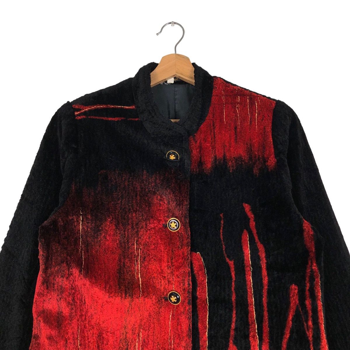 Japanese Brand 🔥Vintage Pastorax Button Jacket Lighting Art Design Size US M / EU 48-50 / 2 - 3 Thumbnail