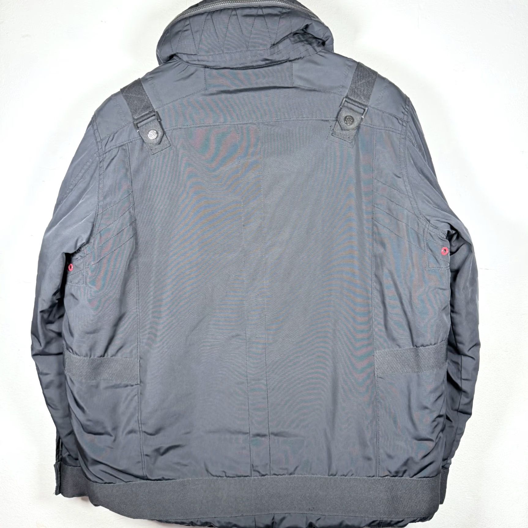 Coogi Coogi Bomber Jacket Black Puffer Lined Full Zip Men's Large Size US L / EU 52-54 / 3 - 2 Thumbnail