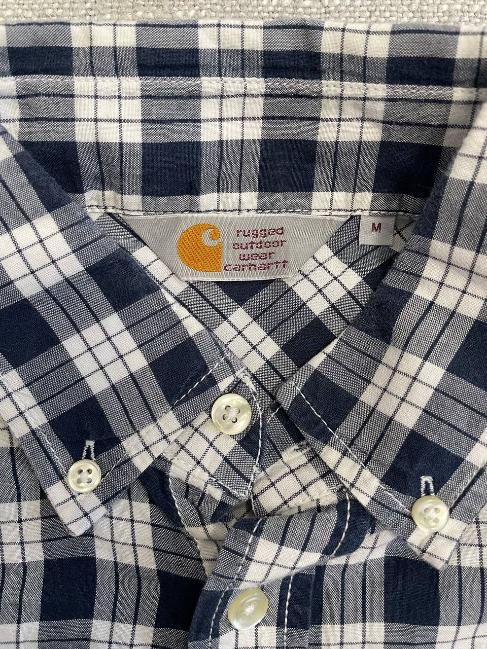 Carhartt CARHARTT relaxed fit check shirt with and button-down collar Size US M / EU 48-50 / 2 - 2 Thumbnail