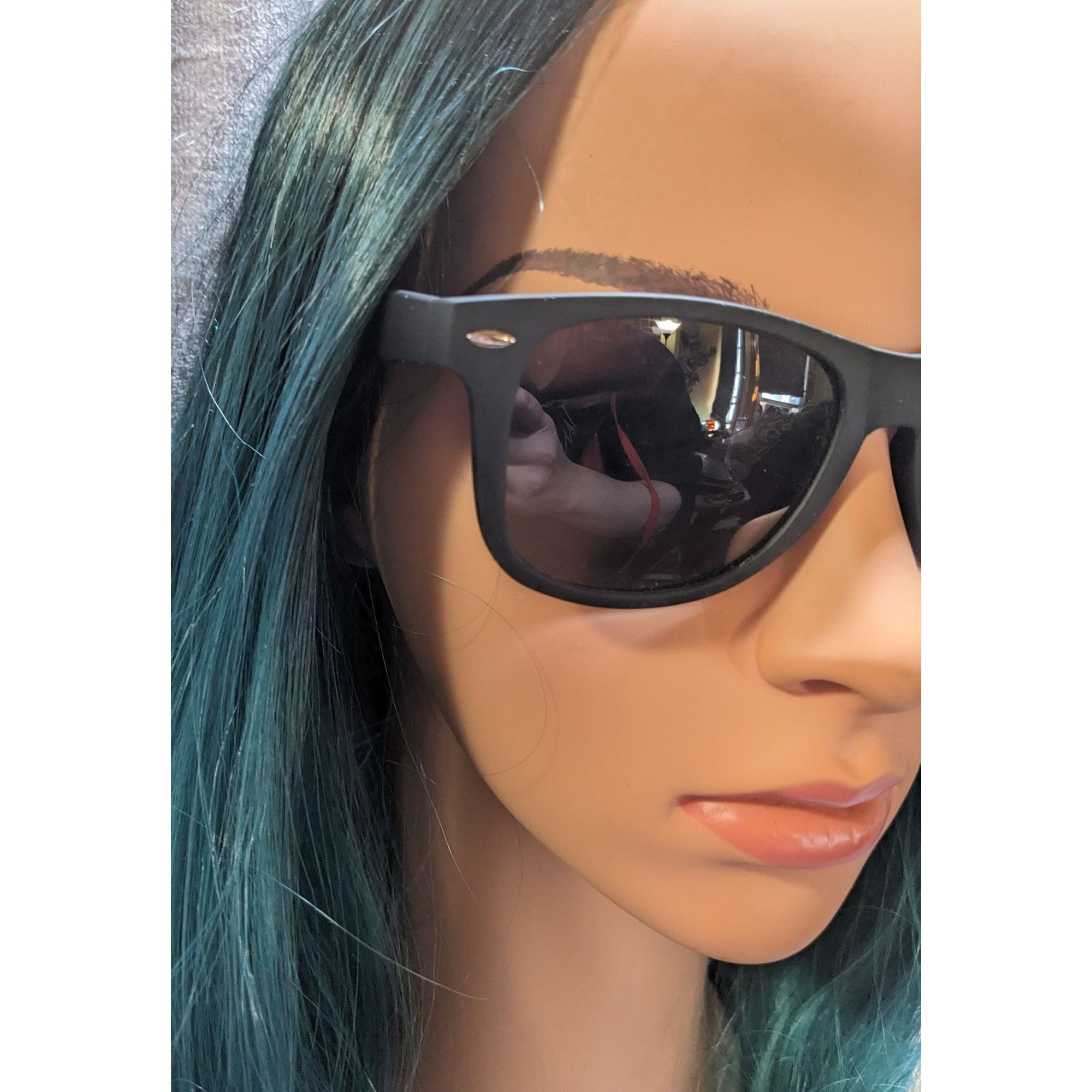 Other Retro Black Kaliyadi Velvet Touch Sunglasses Size ONE SIZE - 6 Thumbnail