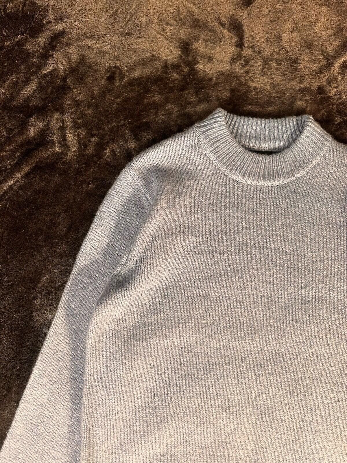 Primark Primark Men's Knit Pullover Sweater Light Blue Size M Size US M / EU 48-50 / 2 - 6 Thumbnail