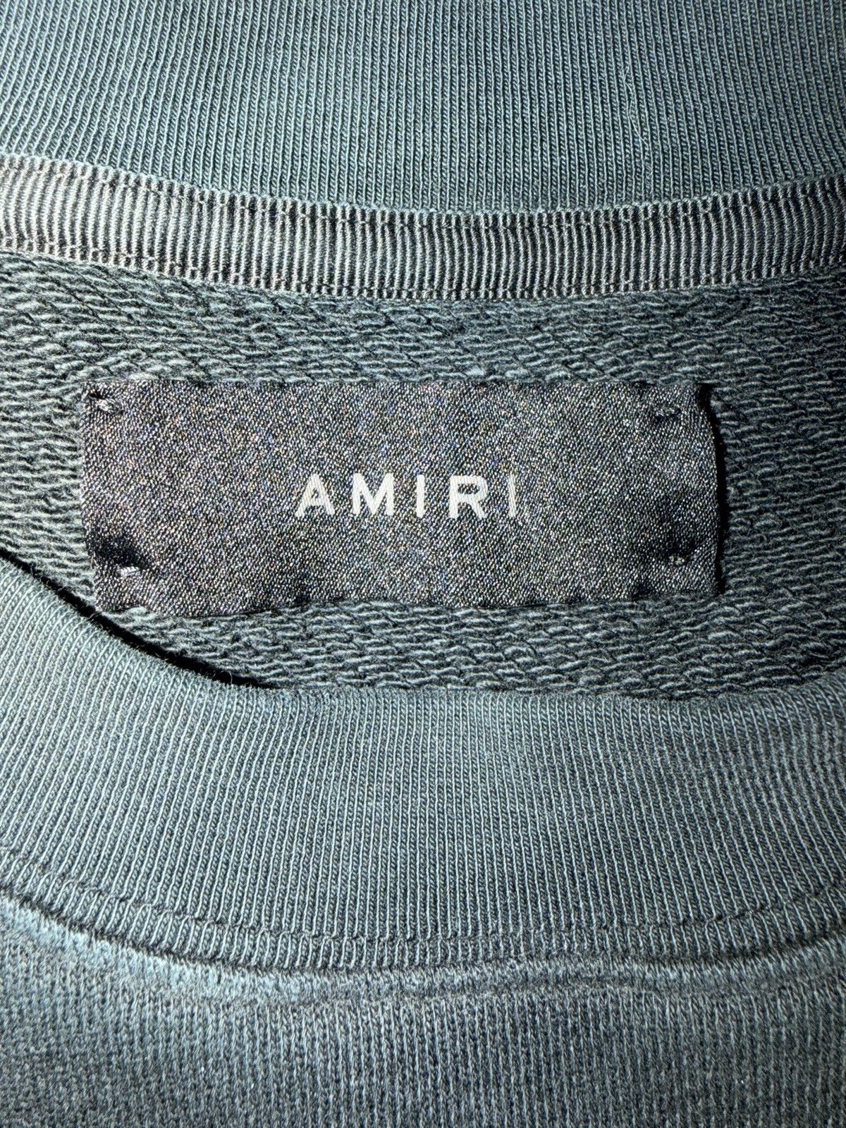 Amiri AMIRI MUSIC RECORD CREWNECK SWEATSHIRT Size US L / EU 52-54 / 3 - 10 Thumbnail