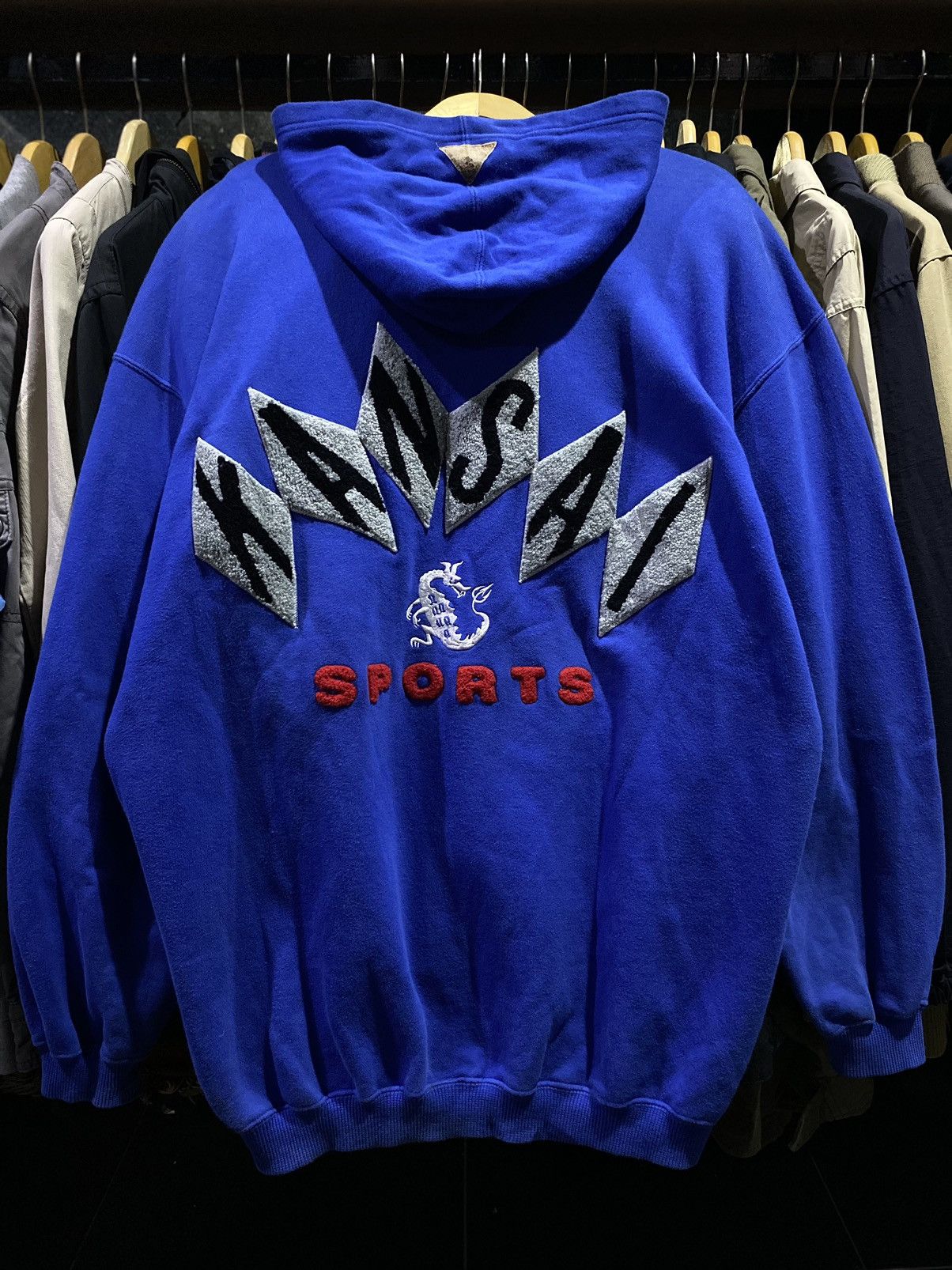 Kansai Yamamoto Vintage🐉 KANSAI SPORTS Hoodies Size US L / EU 52-54 / 3 - 1 Thumbnail