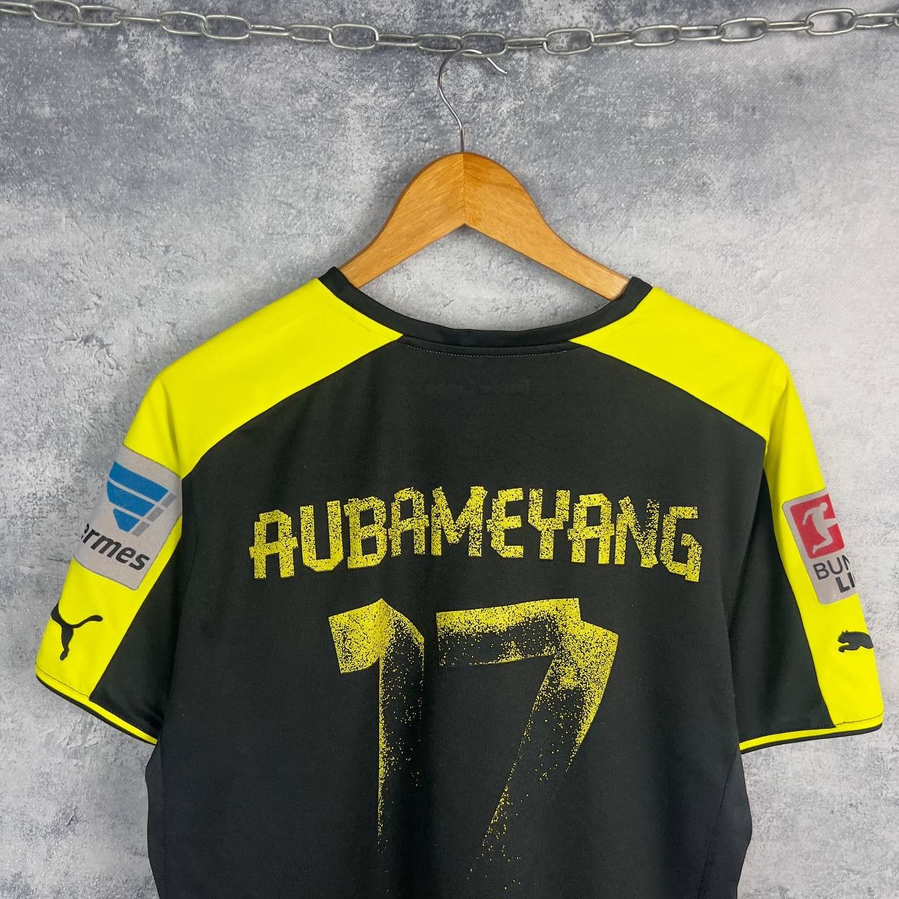 Puma Puma Borussia Dortmund 2014 Away Soccer Jersey Men's Size M` Size US M / EU 48-50 / 2 - 12 Thumbnail
