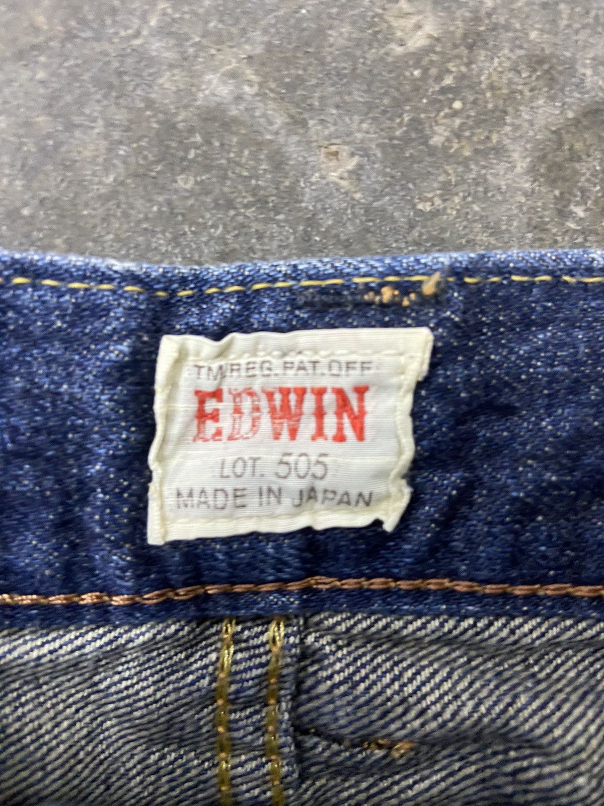 Edwin 🔥 Vintage Edwin jeans Edwin 505ZX selvedge street fashion Size US 32 / EU 48 - 9 Thumbnail